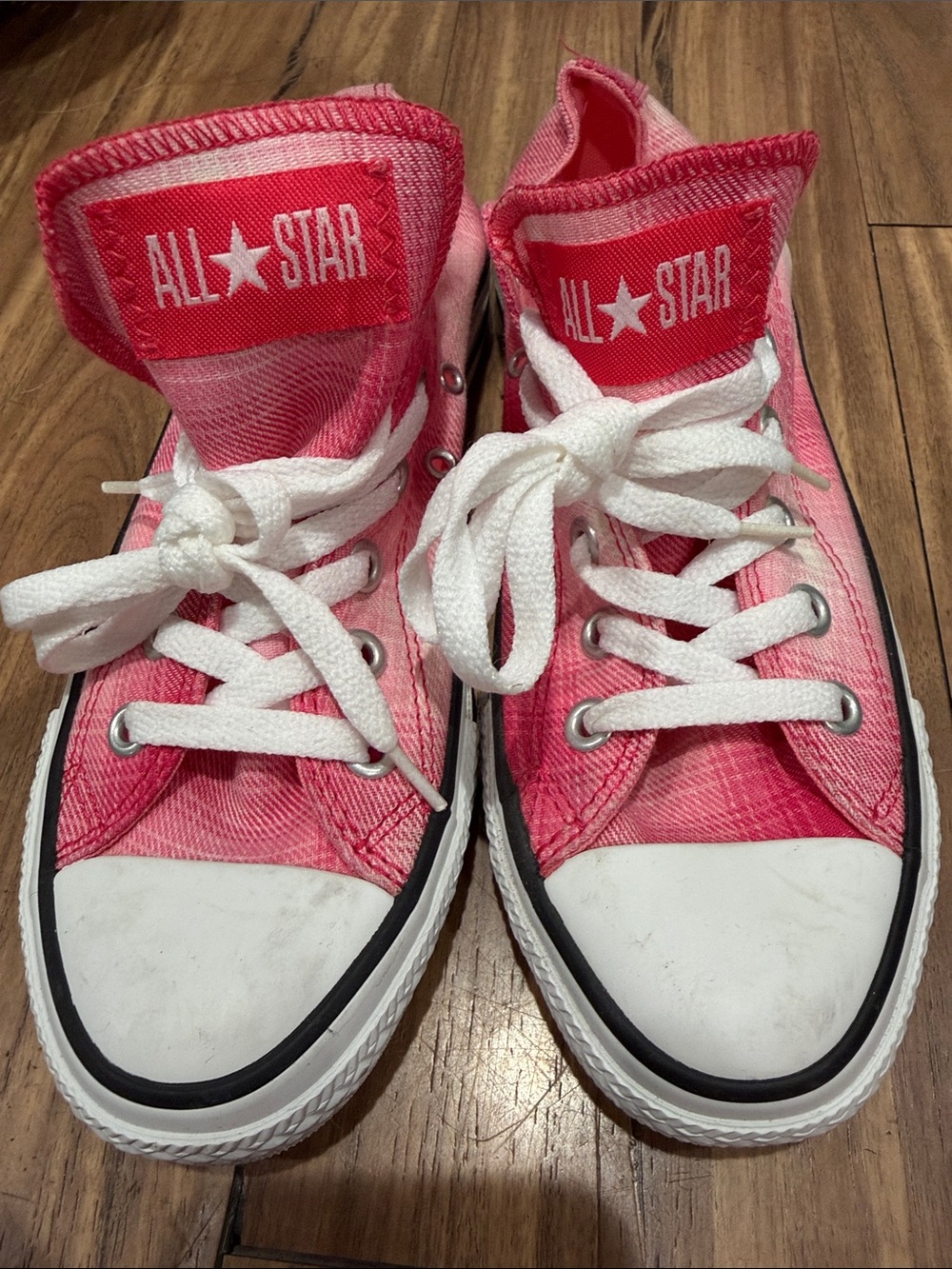 Converse Pink High-Top All Star Sneakers